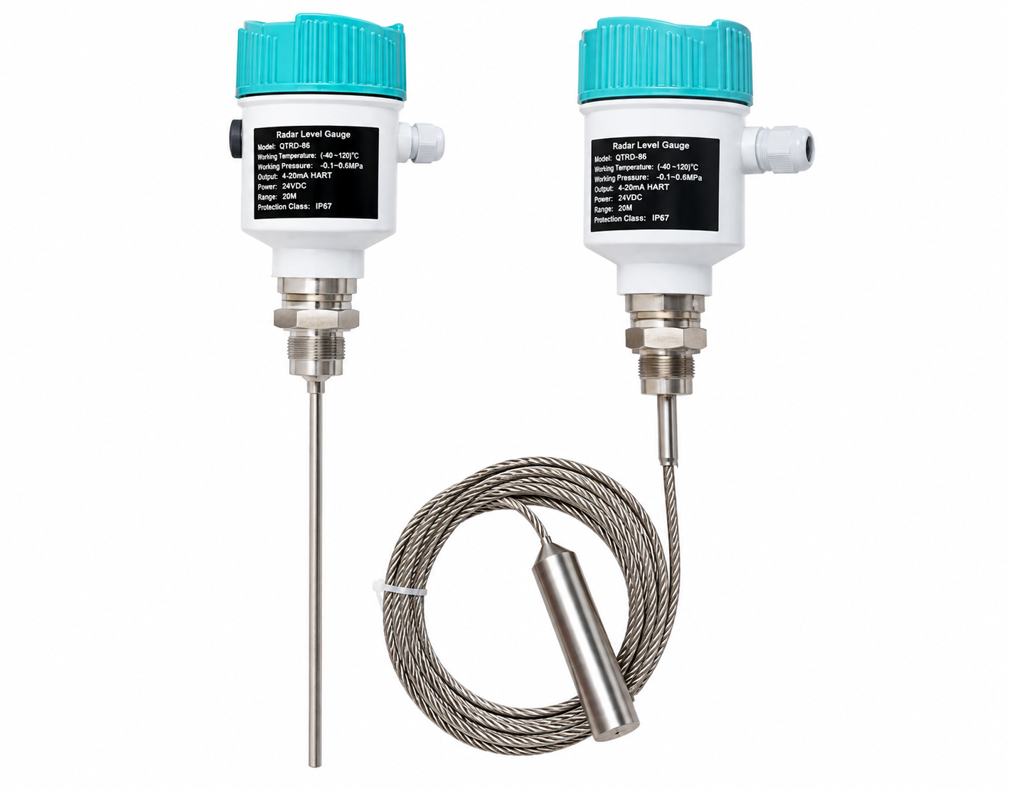 Guided wave radar level transmitter